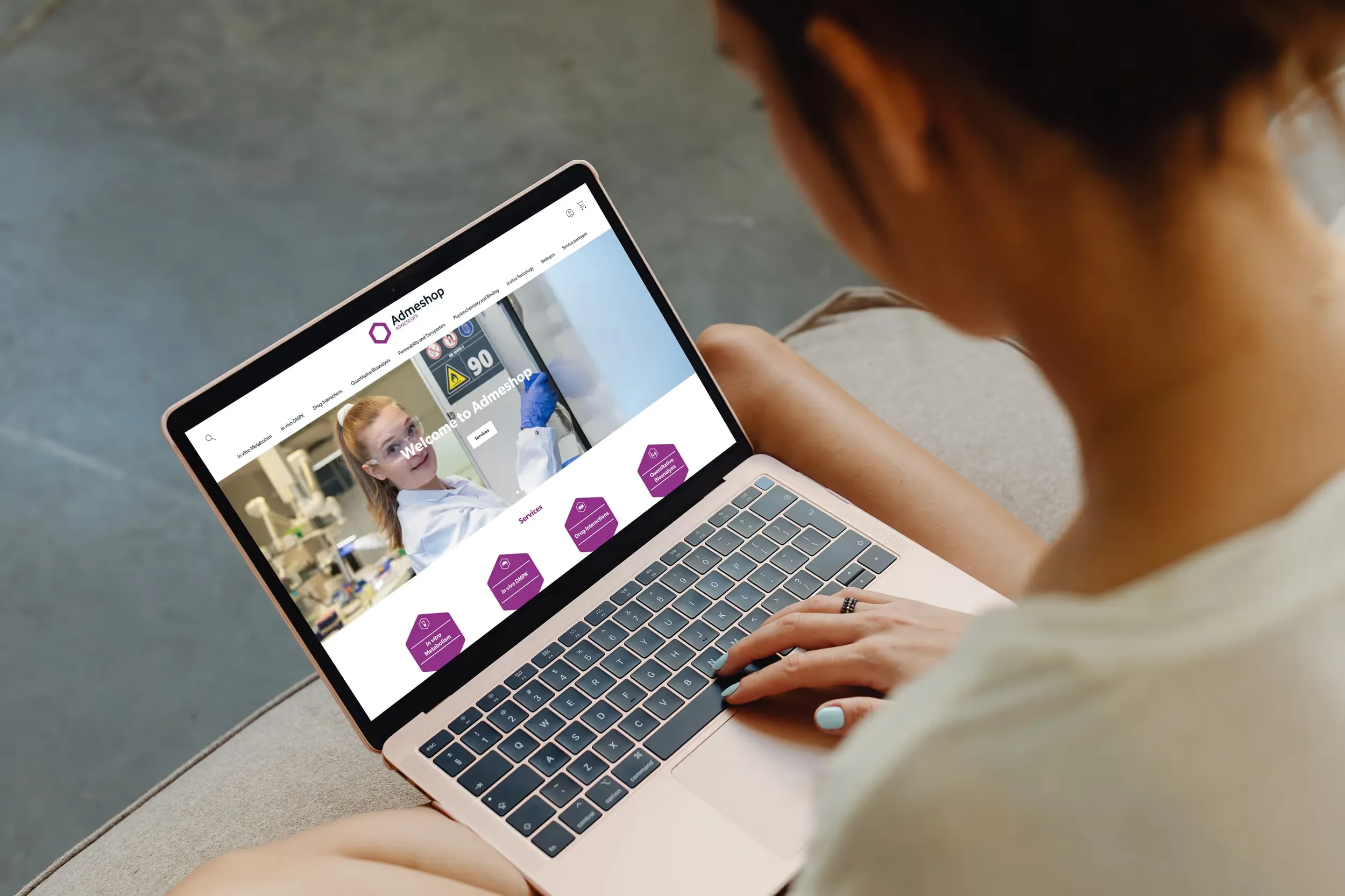 Admescope Shopify-projekti