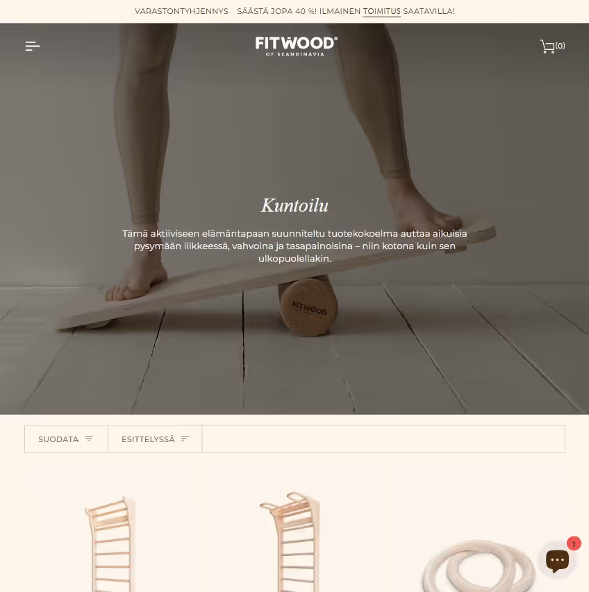 FitWood, toteutus