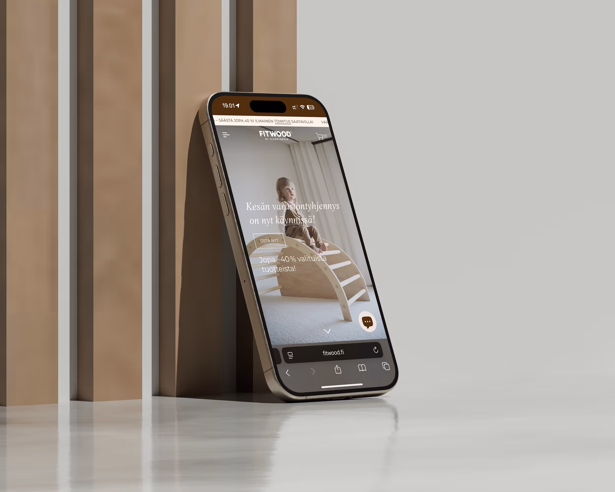 FitWood, Shopify-verkkokauppa