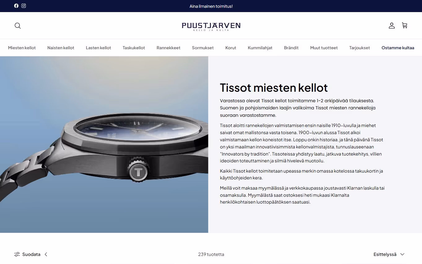 Puustjärven Kello ja Kulta, toteutus