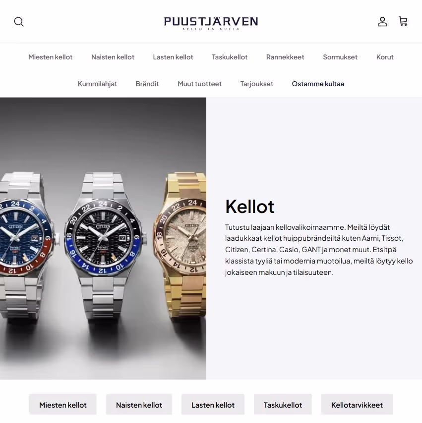 Puustjärven Kello ja Kulta, toteutus