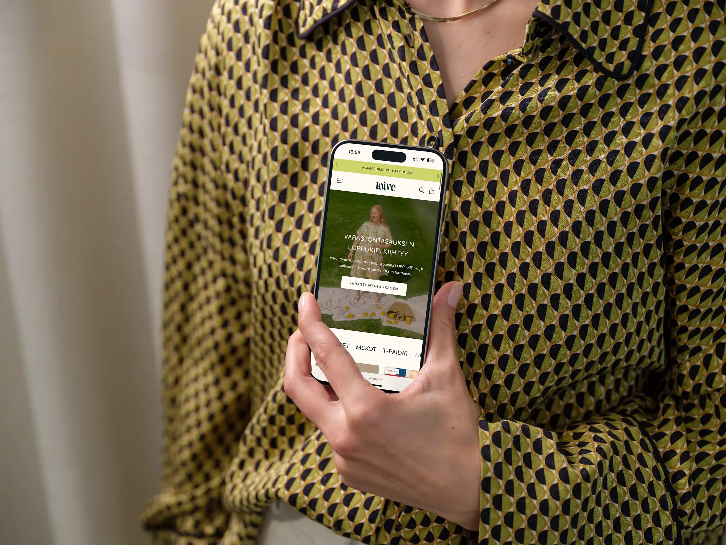 Toive Shopify-projekti